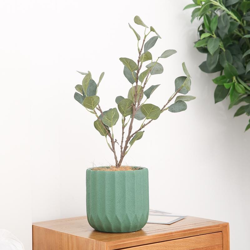 Minimalism stripe cement pots/planters | plant pots