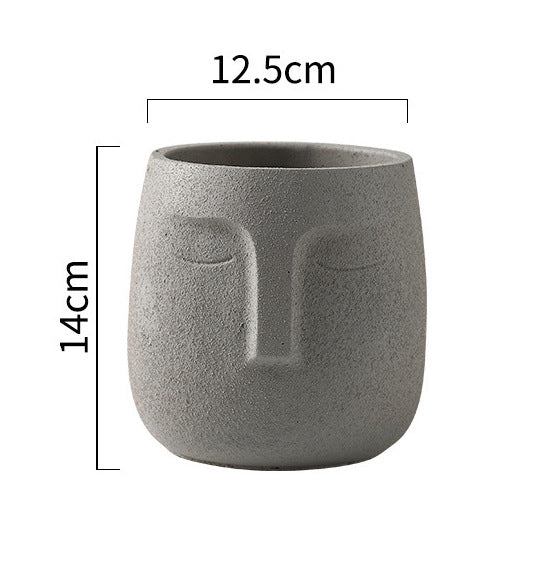 Ceramic Pots/Planters - "The Meditator"