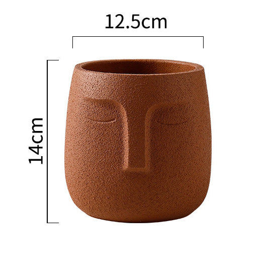 Ceramic Pots/Planters - "The Meditator"