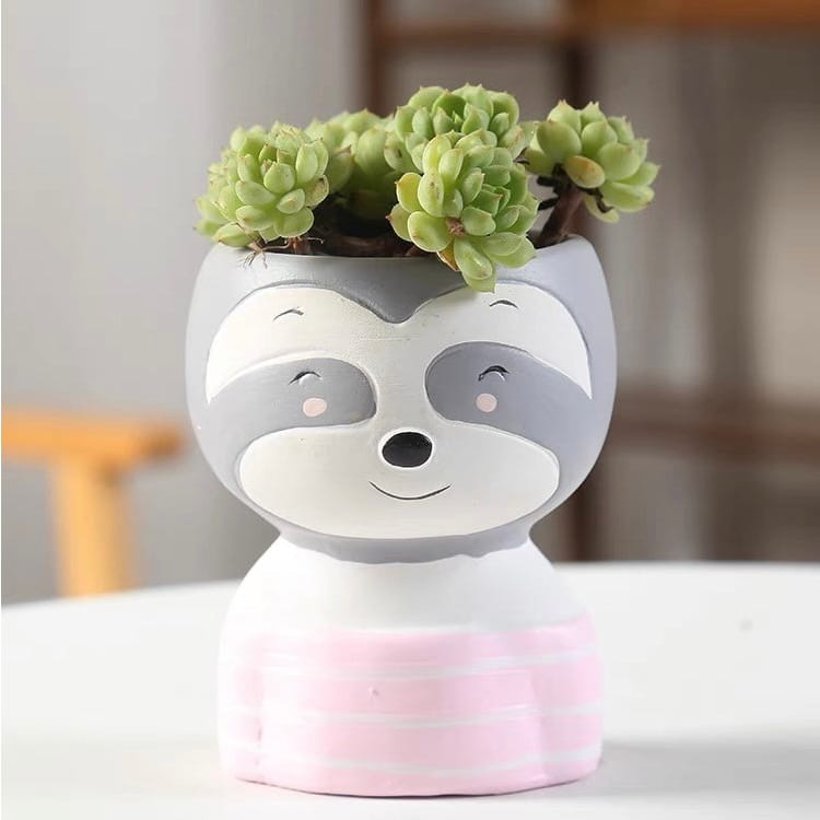 Ceramic cartoon animal planter/pots | plant pots
