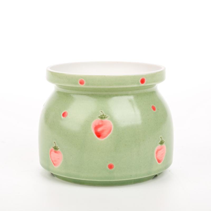 Glazed ceramic plant pot | plant pots