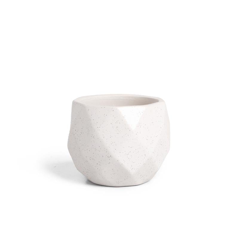 Small glazed ceramic planter - macaron | plant pots