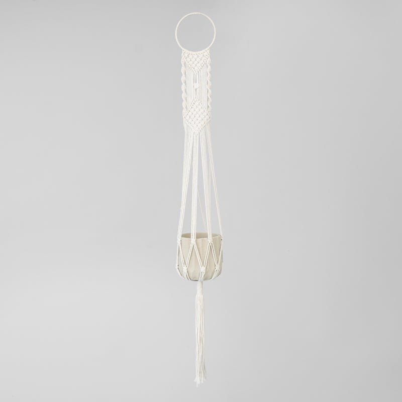 Macrame plant hanger - e | plant pots