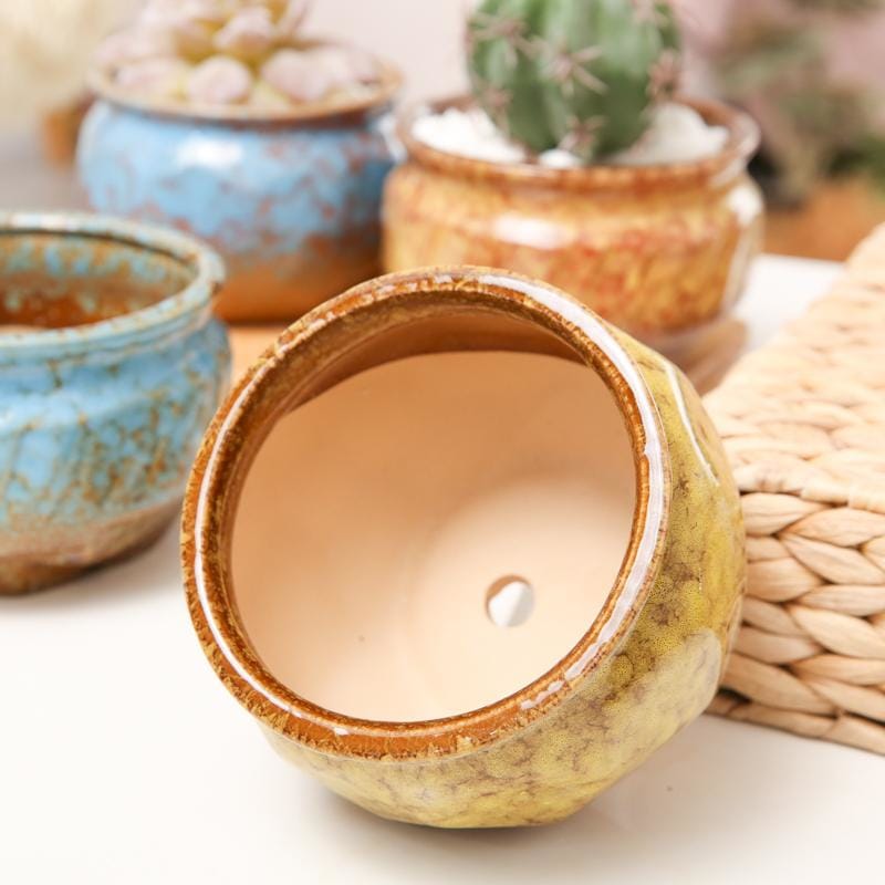 Medium ceramic pot/planter - mosaic | plant pots