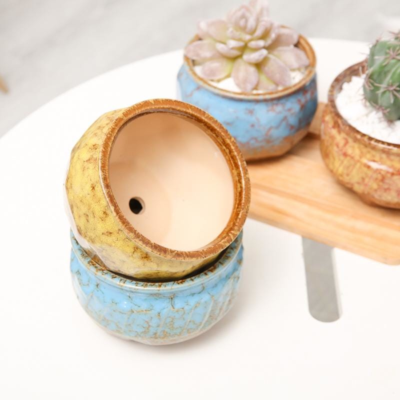 Medium ceramic pot/planter - mosaic | plant pots