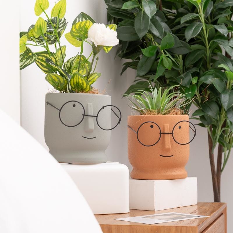 Plant nerd ceramic pots/planters | plant pots