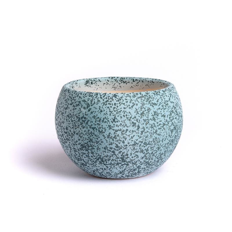 Small ceramic pots/planters - ice cream ball | plant pots