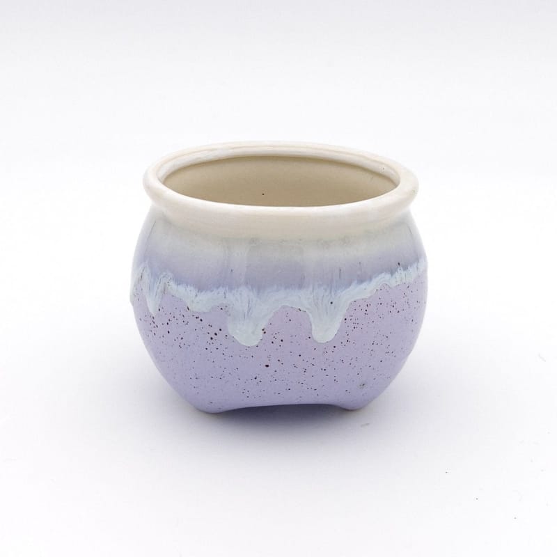 Small ceramic pots/planters - melting ice cream | plant pots